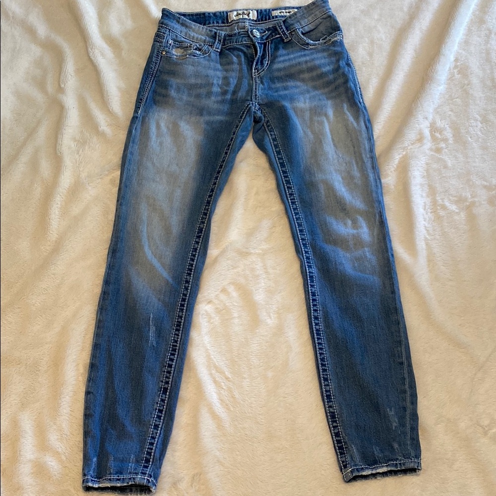 Daytrip Light Blue Denim Skinny Jeans